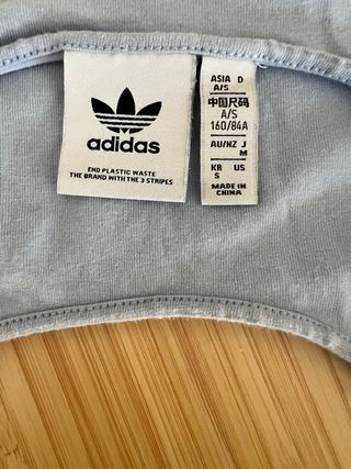 Adidas: Conjunto corto azul