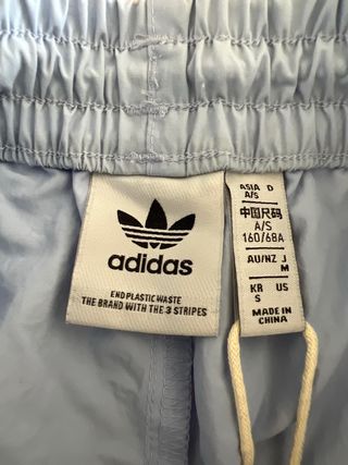 Adidas: Conjunto corto azul