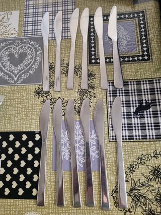 Cubiertos de metal - 45 piezas