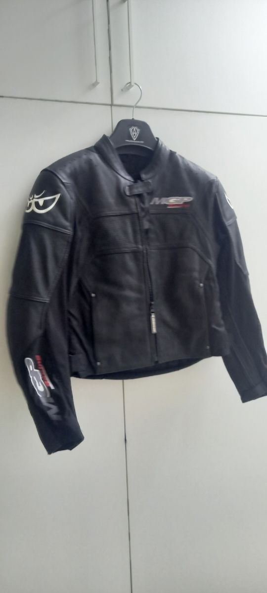 Giubbotto moto pelle MG-GP da donna