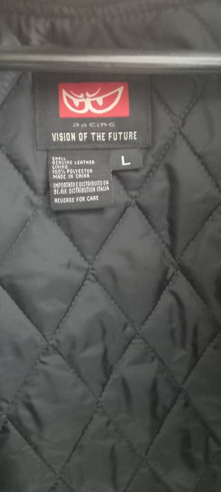 Giubbotto moto pelle MG-GP da donna