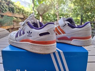 Adidas Forum 84 Low - Naranja-Blanco