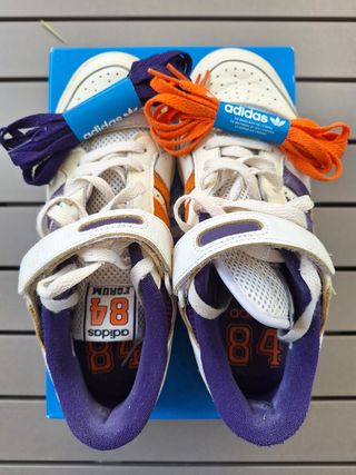 Adidas Forum 84 Low - Naranja-Blanco