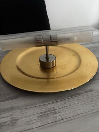 Aplique Baño Moderno - Metal y Cristal