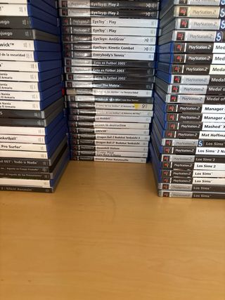 PS2 (PlayStation 2): Gran colección de juegos