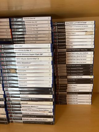 PS2 (PlayStation 2): Gran colección de juegos