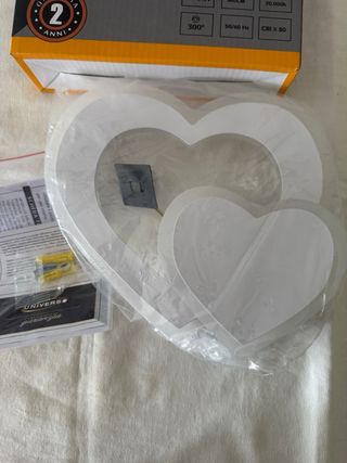 Applique LED a cuore 12W
