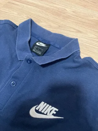 Polo Nike Vintage Azul Marino | 2000s |