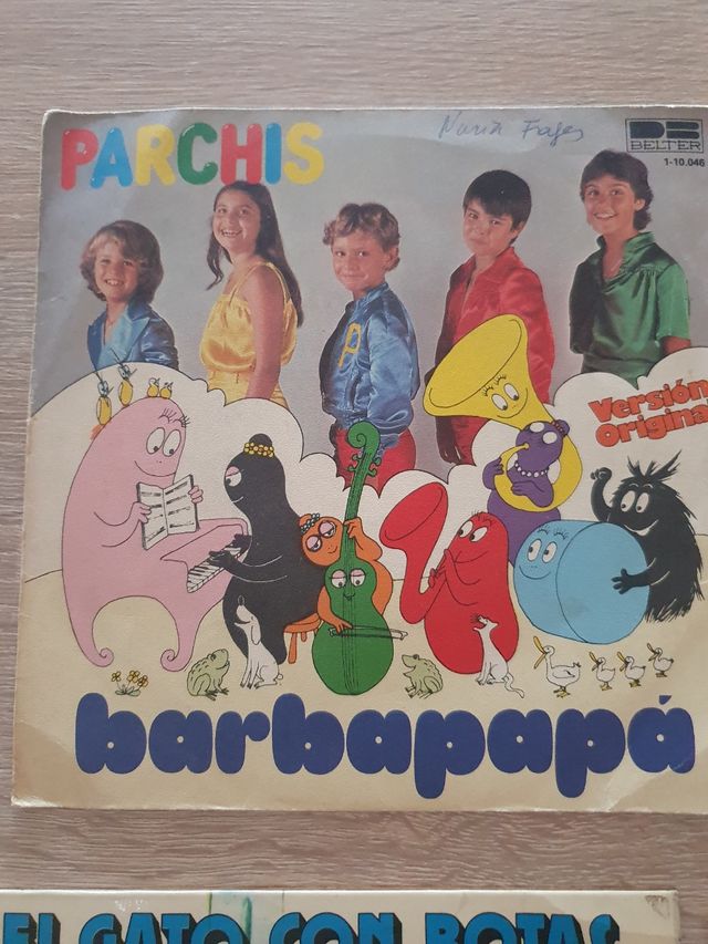 Vinilo singles 45rpm antiguos de música y cuentos