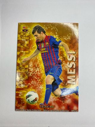 Cromo Messi Liga 2013