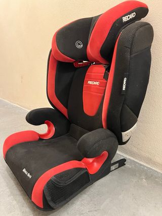 Silla RECARO Monza Nova roja. ISOFIX 