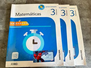 MATEMATICAS 3 PRIMARIA SABER HACER CONTIGO