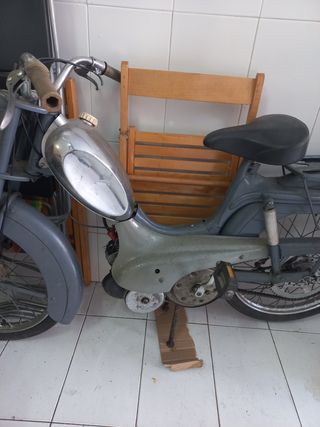 Motocicleta clásica vintage