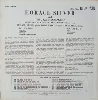 Vinilos Jazz Horace Silver 4LPs