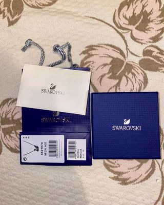 Colgante Cisne Swarovski azul