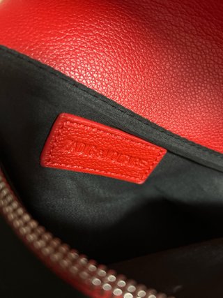 Bolso rojo bandolera