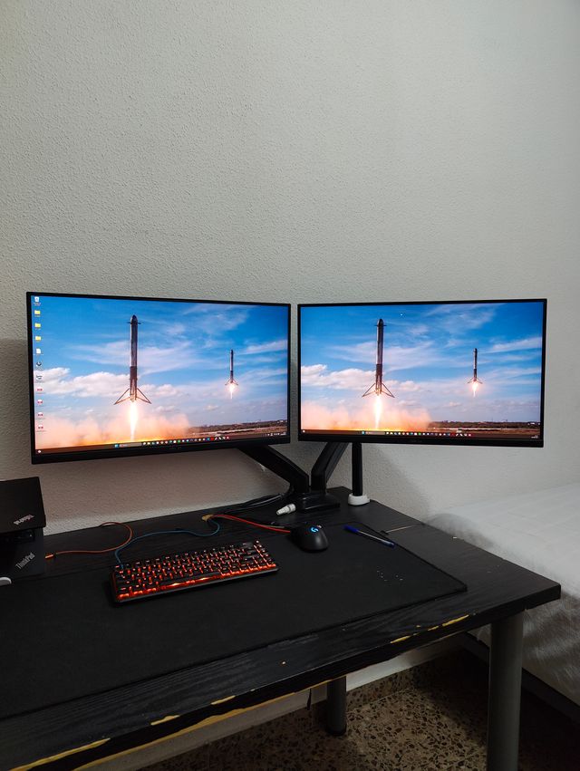 Monitores ASUS TUF 27" 2k 170hz IPS + BrazoDoble