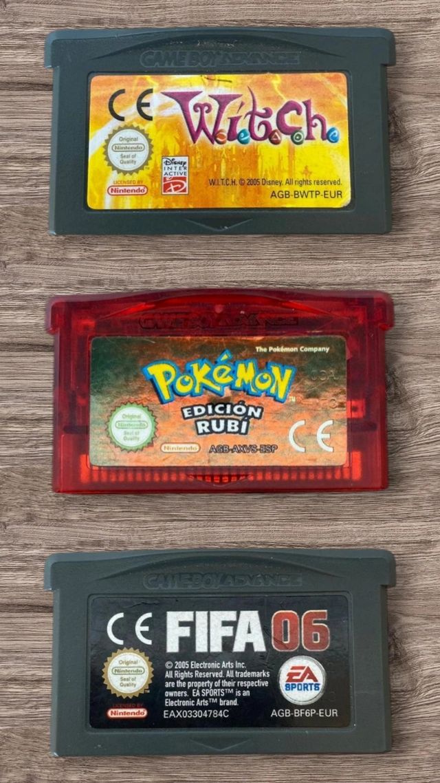 Pack 3 Juegos GBA