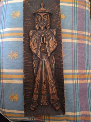 Talla madera oriental