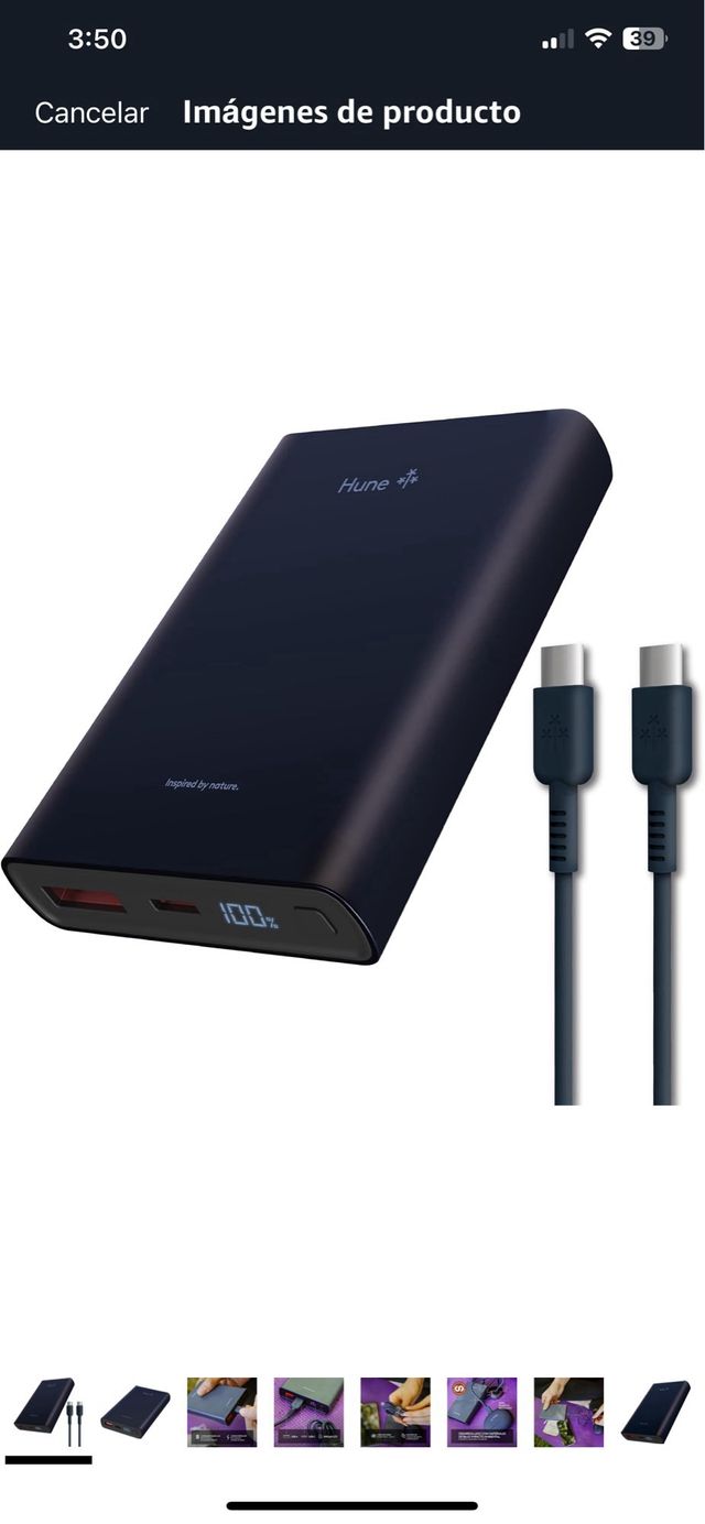 Power Bank Hune Halcon 10 - 10000mAh