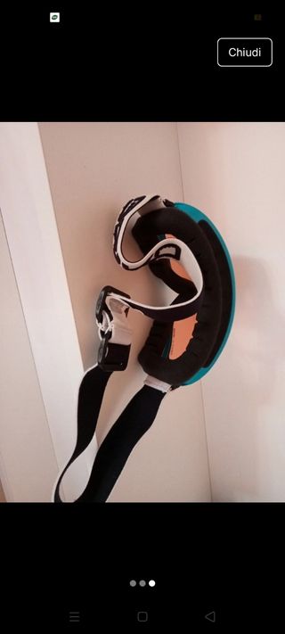 Casco sci Mivida taglia s Maschera Briko bambino