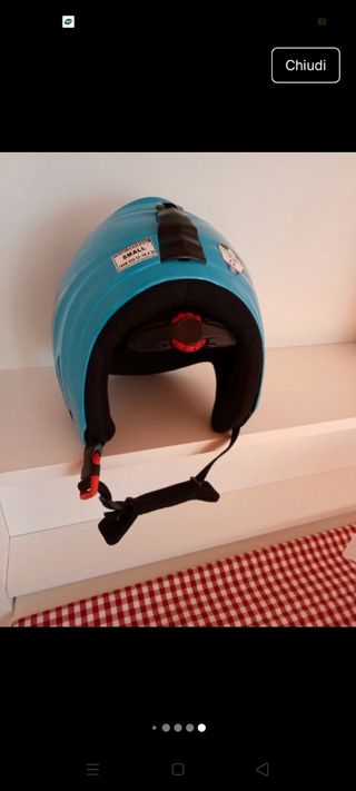 Casco sci Mivida taglia s Maschera Briko bambino