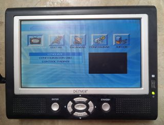 TV COLOR TFT 7" DENVER DFT 711D con DVB-T 