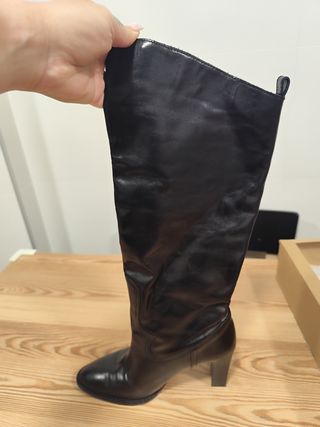 Botas altas Zara negras