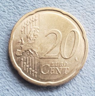 Moneda 20 céntimos Lituania 2017