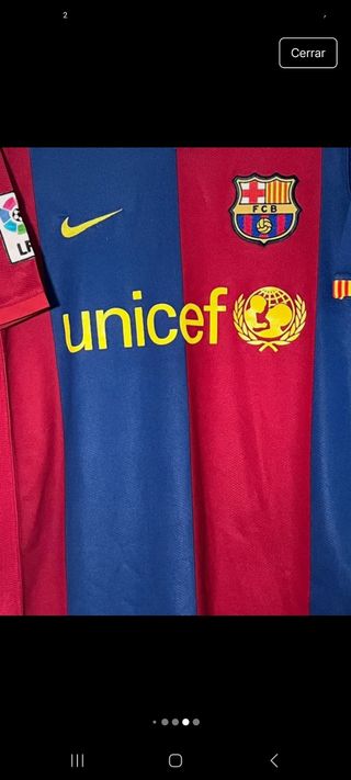 Camiseta oficial Ronaldinho FC Barcelona
