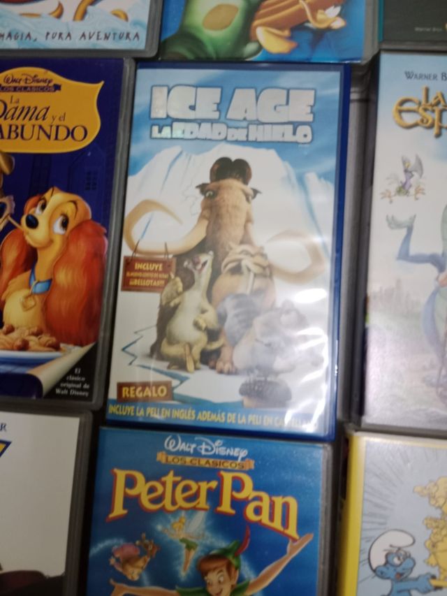 VHS infantiles Disney - 36 cintas