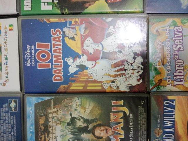 VHS infantiles Disney - 36 cintas
