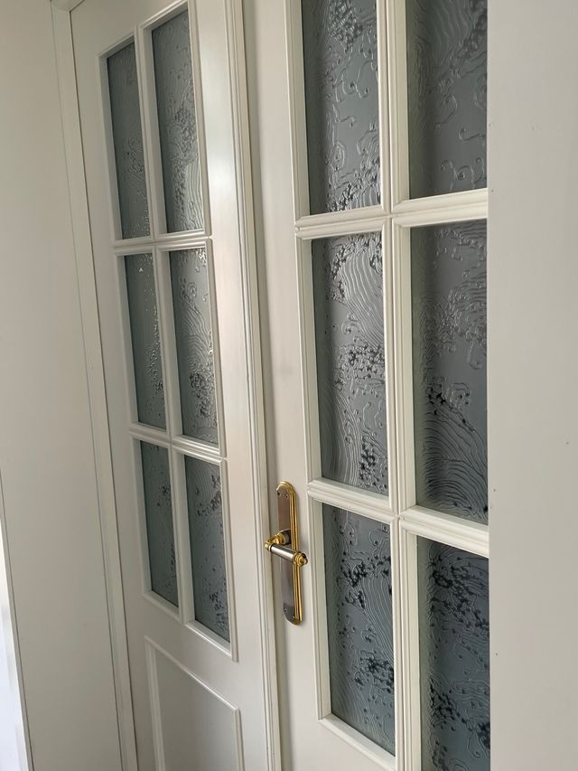 Puertas paso - 4 unidades-tres de cristal