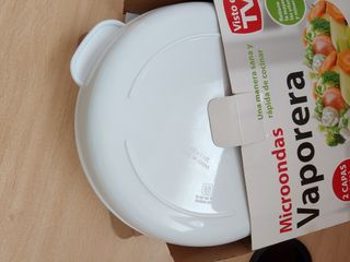 Vaporera Microondas 2 Capas