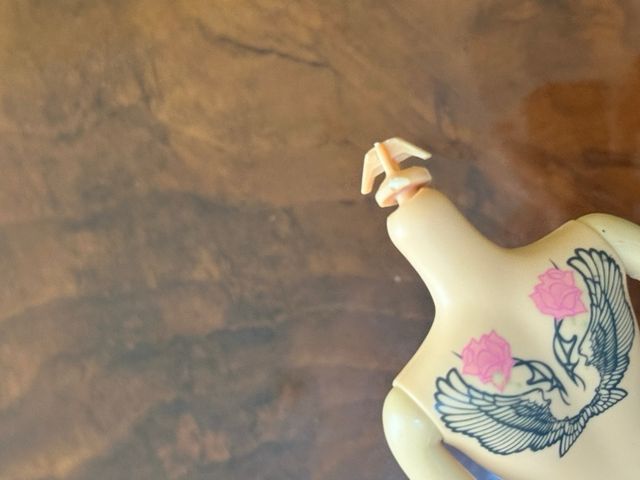 Barbie Harley Davidson corpo