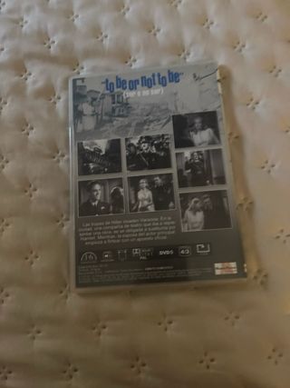 DVD "Ser o no ser" Lubitsch