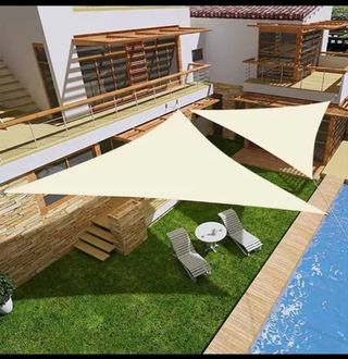 Toldo Vela Triangular 5X5X5 Impermeable