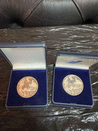 Monedas Plata Eslovaquia 200 Sk 1995