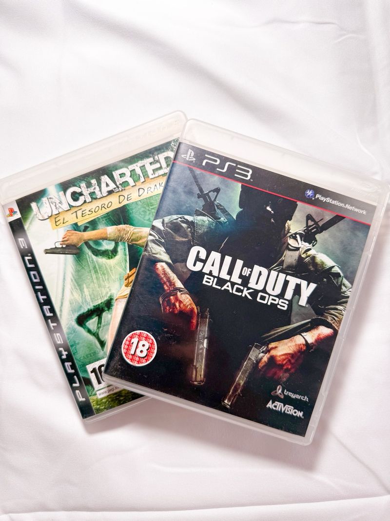 Imagen de Juegos PS3 - Call of Duty Black Ops +
Uncharted