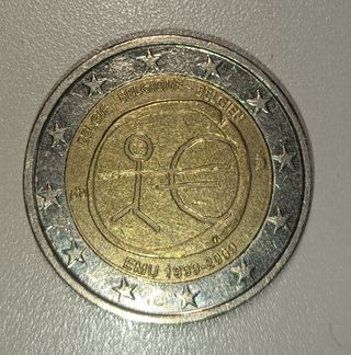 Moneda 2€ Bélgica 1999-2000