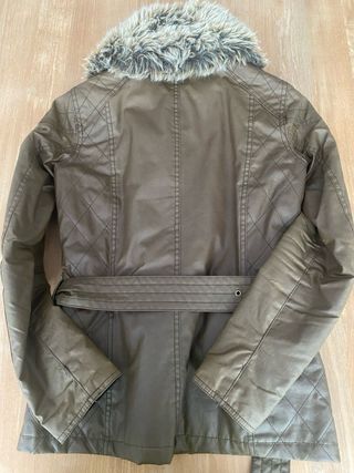 Chaqueta Barbour marrón - Cuello de pelo