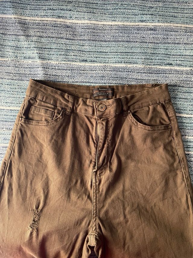 Pantalone Skinny Stradivarius Donna VerdeBottiglia