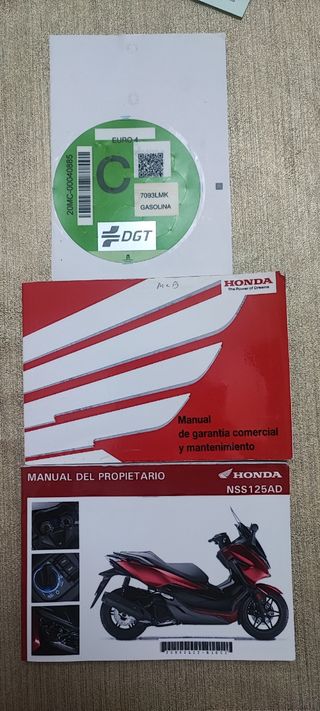 MOTO SCOOTERS HONDA FORZA 125cc-ABS