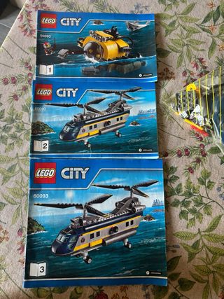 Lego City 60093 - Helicóptero + Submarino