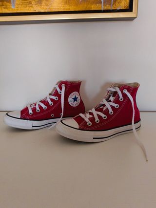 Converse rojas - Talla 37