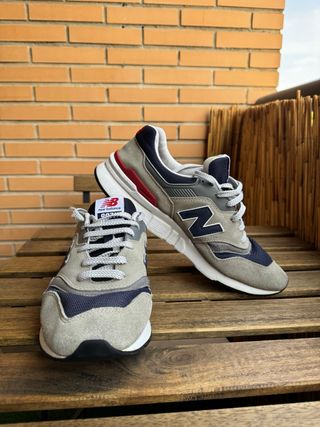 Zapatillas New Balance 996 Gris-Azul