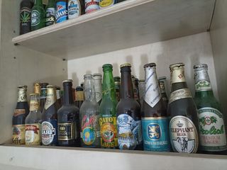 Birra Vintage: Bottiglie Vuote