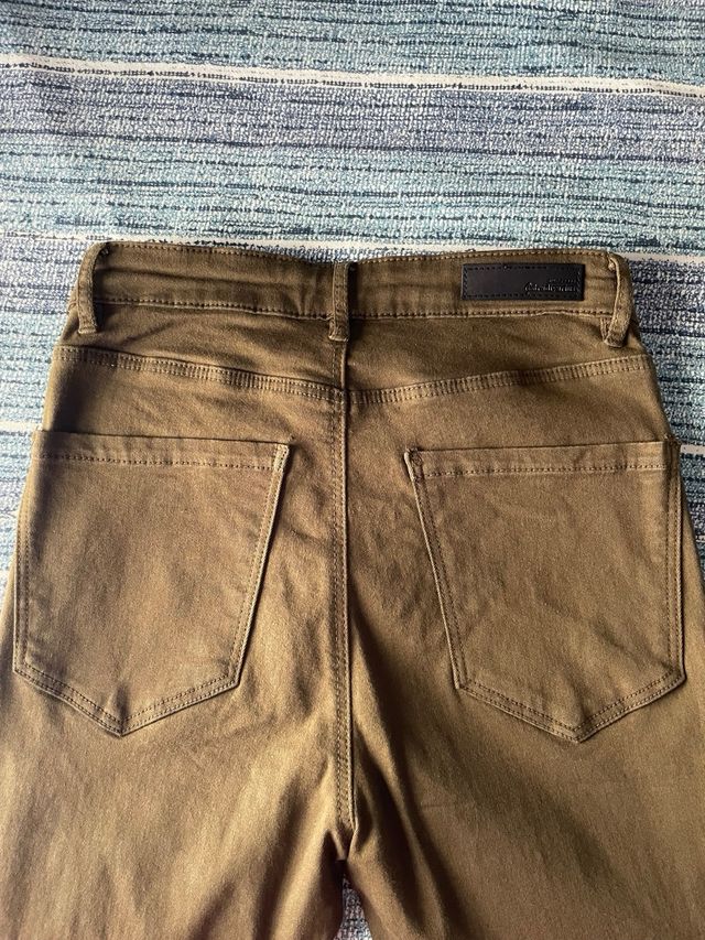 Pantalone Skinny Stradivarius Donna VerdeBottiglia