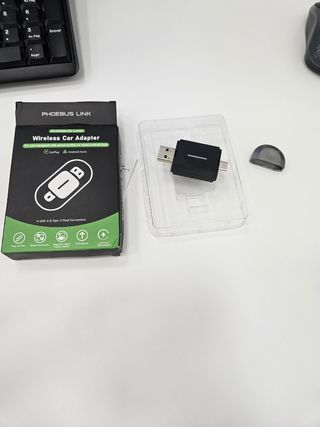 Adaptador inalámbrico CarPlay & Android Auto