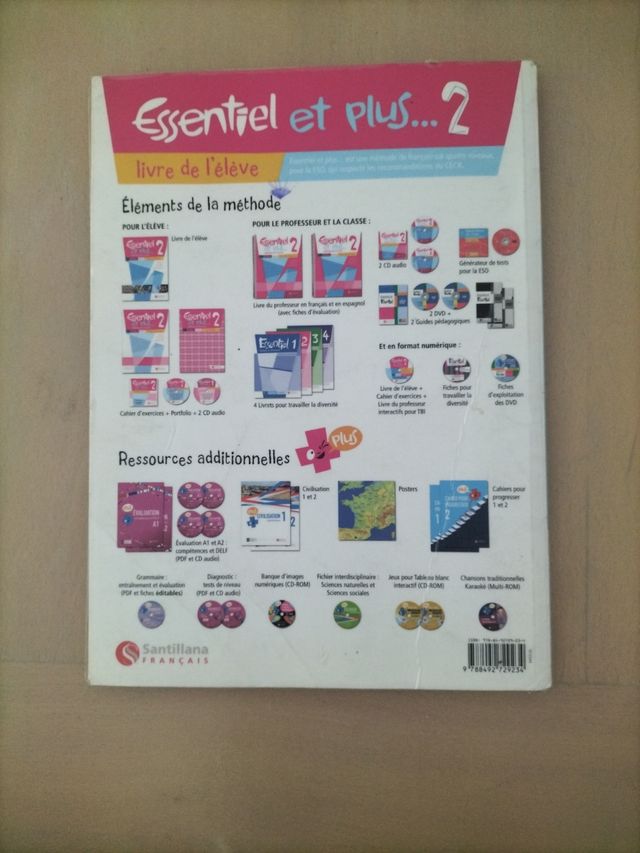 ESSENTIEL ET PLUS 2 LIVRE ÉLÈVE